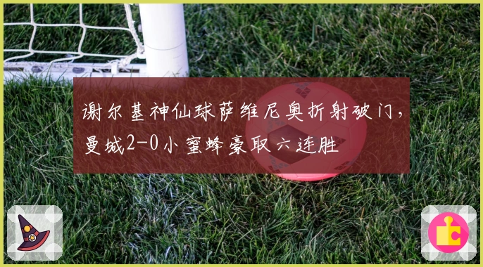 谢尔基神仙球萨维尼奥折射破门，曼城2-0小蜜蜂豪取六连胜