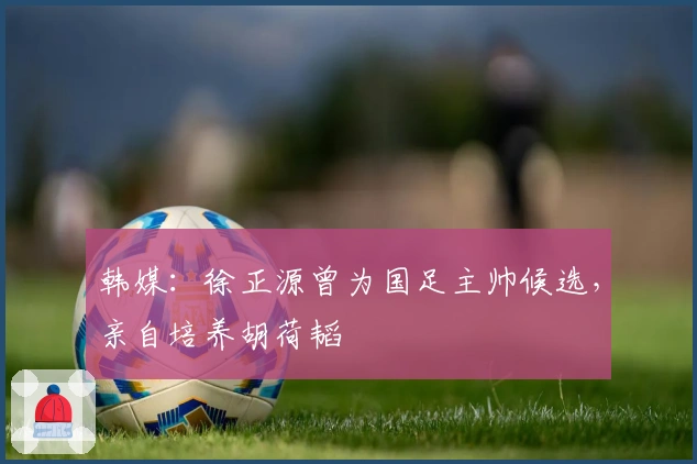 韩媒：徐正源曾为国足主帅候选，亲自培养胡荷韬